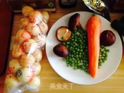 Make Red noodles step 0