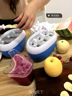 Make Homemade popsicles step 1