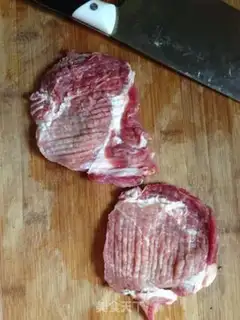 Make A roasted black pepper pork chop step 1