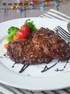 Make A roasted black pepper pork chop step 8