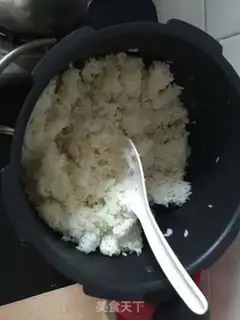 Make Scrambled rice step 1