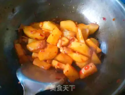 Make Red-hot melons step 3