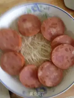 Make Steamed ham noodles step 2