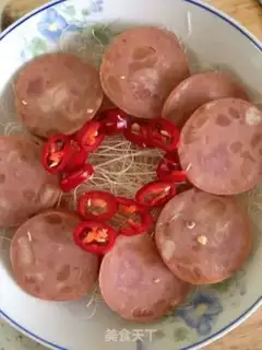Make Steamed ham noodles step 3