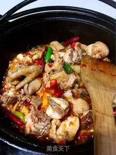 Make Potato chicken step 5