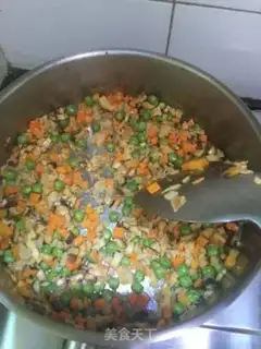 Make Scrambled rice step 7