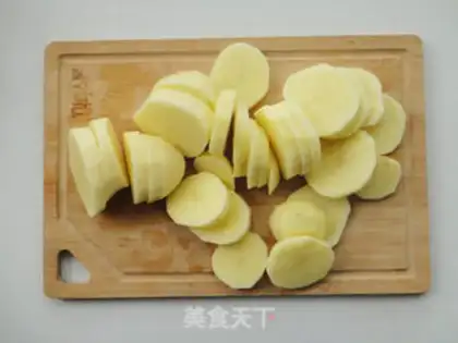 Make Cheese Potato Tower step 1