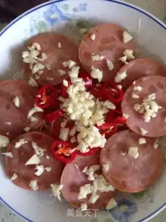 Make Steamed ham noodles step 4