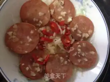 Make Steamed ham noodles step 5