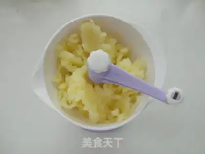 Make Cheese Potato Tower step 3