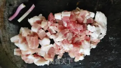 Make Tofu fried meat step 1