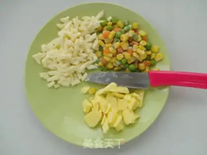 Make Cheese Potato Tower step 4