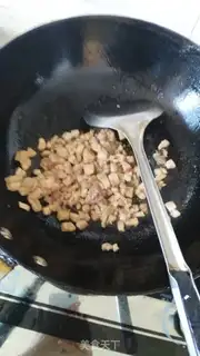 Make Tofu fried meat step 2