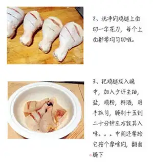 Make Soy chicken leg step 1