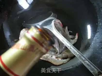 Make Shrimp fried eggs step 1