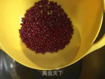 Make Red bean coconut step 1
