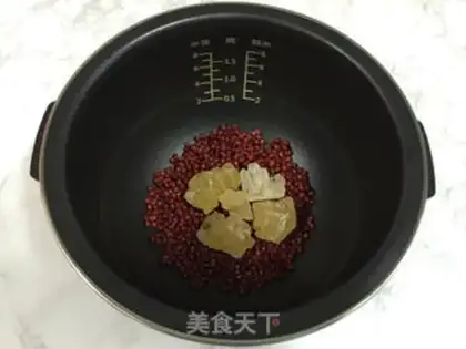 Make Red bean coconut step 2