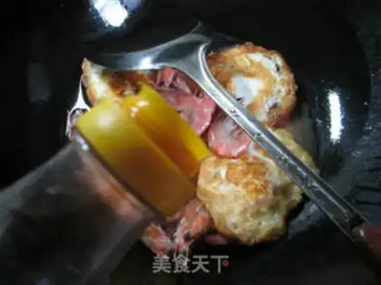 Make Shrimp fried eggs step 5