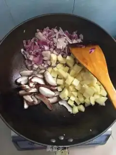Make Spoon potato rice step 6