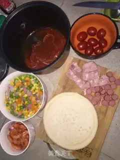 Make Two-way pizzas, sea and land step 4