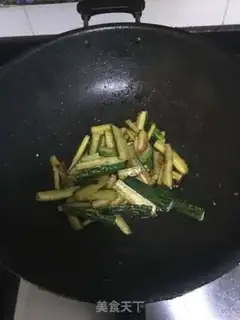 Make Fried cucumber step 4