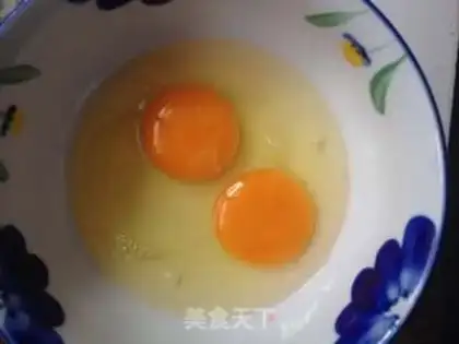Make Milk omelet step 0