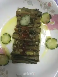 Make Fried cucumber step 8
