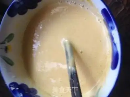 Make Milk omelet step 3