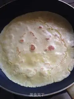 Make Milk omelet step 5