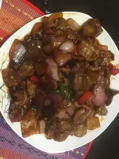 Make Spicy chicken step 13