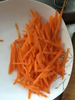 Make Five-coloured fried meat step 2