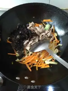 Make Five-coloured fried meat step 6