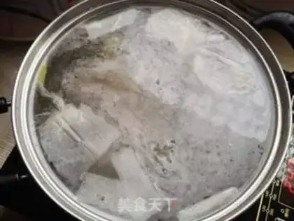 Make Cucumber milk freeze step 2