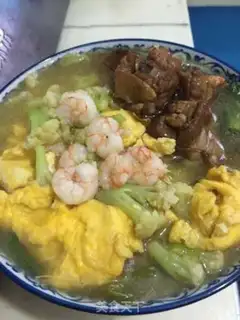 Make Shrimp eggs and broccoli step 9