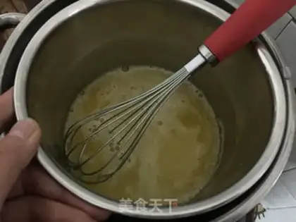 Make The cranberry lemon cake step 2