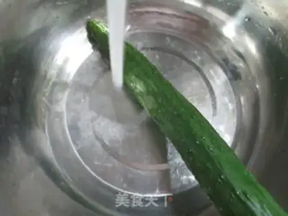Make Shrimp and cucumber step 1