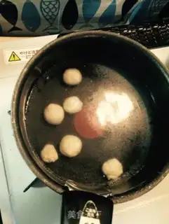 Make Qia seed rice round pudding step 4
