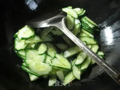 Make Shrimp and cucumber step 3