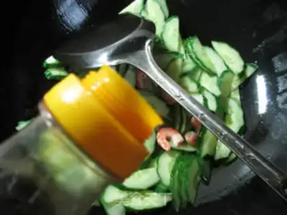 Make Shrimp and cucumber step 5