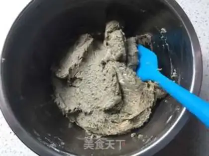 Make Black Sesame Cookie step 6