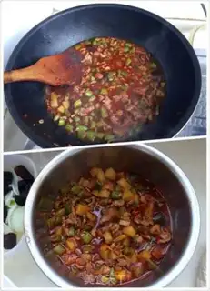 Make Potato and rice step 19