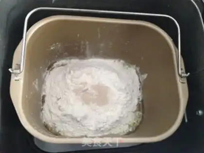 Make caterpillar bread step 1