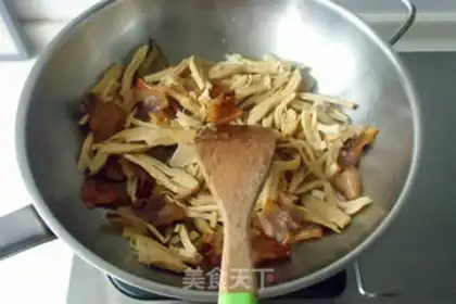 Make Salted meat dried up step 3