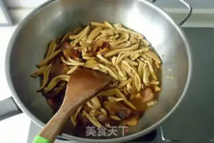 Make Salted meat dried up step 4