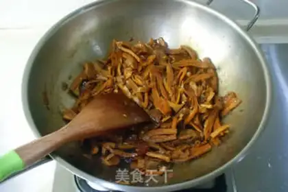 Make Salted meat dried up step 5