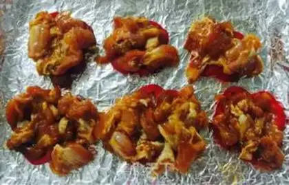 Make No oily honey sauce for roast chicken leg step 3