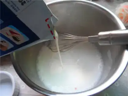 Make Buttered egg pudding step 2