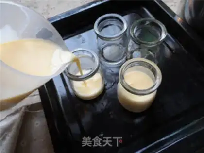 Make Buttered egg pudding step 5