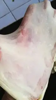 Make Milky blueberries step 1