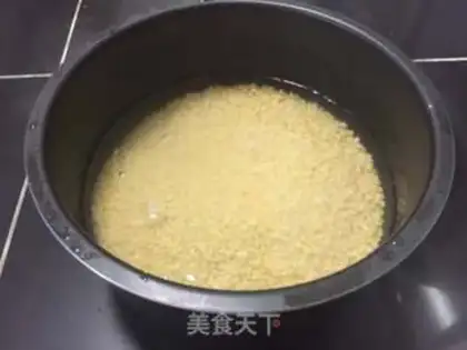 Make Green bean cake step 0